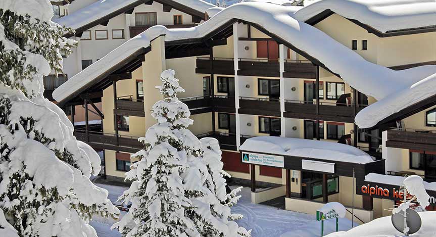 Vacanze sciistiche , vacanze  invernali a Solda - Passo dello Stelvio -  Alto Adige