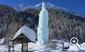 Eisklettern am Eisturm in Sulden